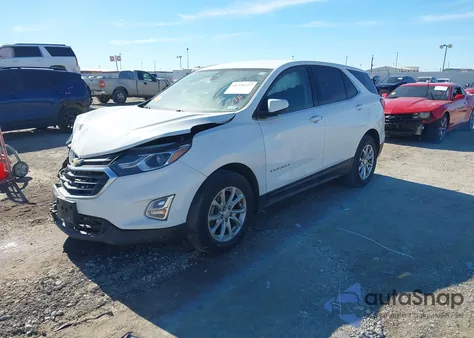 2020 Chevrolet Equinox Fwd Lt 1.5L Turbo из США, поврежденный, VIN 2GNAXKEV7L6220741